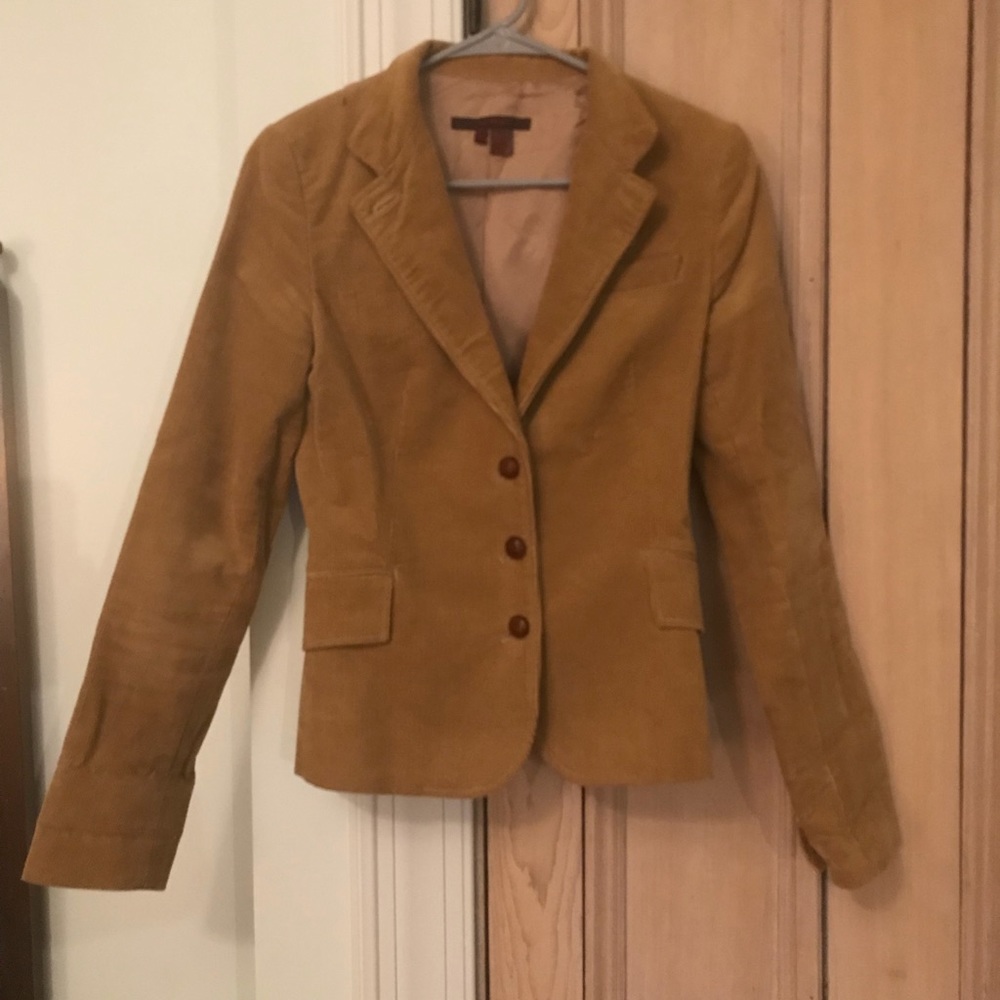 Tan Corduroy Zara Blazer